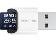 Карти памет 256GB Samsung PRO Ultimate microSD kарта с четец (2023)