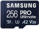 Карти памет 256GB Samsung PRO Ultimate microSD kарта с четец (2023)