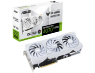 Видео карти ASUS TUF GAMING GeForce RTX 4070 TI SUPER OC White 16GB