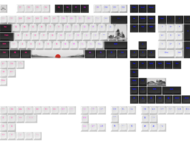Капачки за клавиатури Dark Project - Fuji за ANSI & ISO Layout