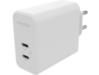 Зарядни устройства Mophie Speedport 67W 2xUSB-C, White