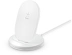 Зарядни устройства Belkin BOOST CHARGE Qi 15w безжична стойка за зареждане - бяла