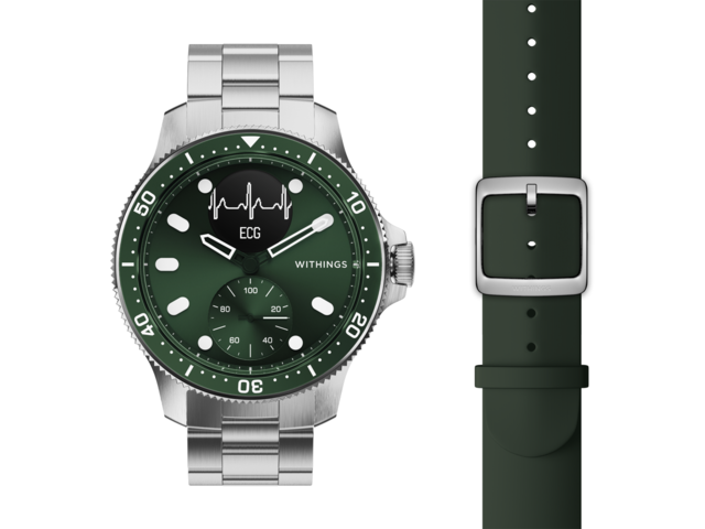 Смарт часовници Withings Scanwatch Horizon Special Edition 43mm - Green