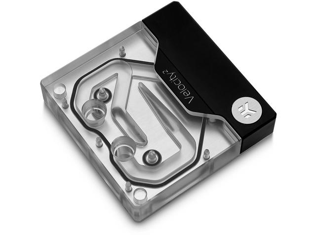 CPU блокове EK-Quantum Velocity Direct Die D-RGB - 1700 Nickel + Plexi