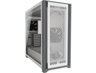 Кутии Corsair 5000D AIRFLOW Tempered Glass White Разопакован продукт