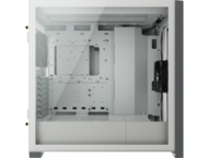 Кутии Corsair 5000D AIRFLOW Tempered Glass White Разопакован продукт