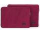 Чанти за Лаптопи Bombata Sleeve Velvet 13" - 14" Burgundy