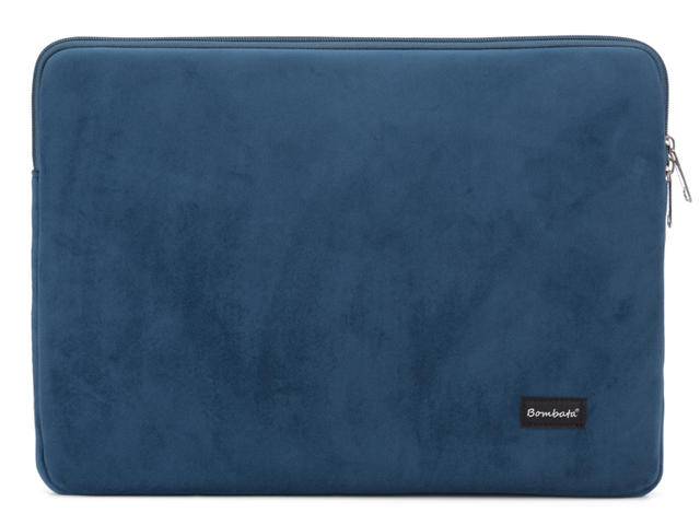 Чанти за Лаптопи Bombata Sleeve Velvet 13" - 14" Dark blue