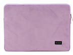 Чанти за Лаптопи Bombata Sleeve Velvet 13" - 14" Light lavender
