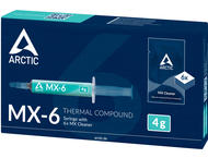 Термопасти Arctic MX-6 Thermal Compound 4gr with 6pcs MX Cleaner