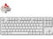 Клавиатури Keychron K8 Pro White QMK/VIA TKL K Pro(Hot Swappable) Red Switch RGB Backlight Plastic Frame