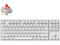 Клавиатури Keychron K8 Pro White QMK/VIA TKL K Pro(Hot Swappable) Red Switch RGB Backlight Alluminium Frame