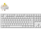 Клавиатури Keychron K8 Pro White QMK/VIA TKL K Pro(Hot Swappable) Banana Switch RGB Backlight Alluminium Frame