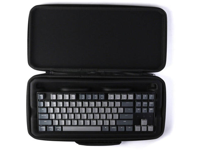 Клавиатури Kалъф за клавиатура Keychon K8 (Plastic) удароустойчив, пластмасов, Черен