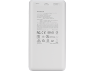 Външни батерии ADATA P20000QCD Power Bank 20000mAh, White