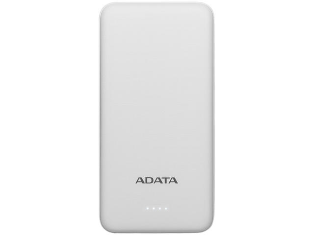 Външни батерии ADATA T10000 Power Bank, 10000mAh, White