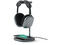 Стойки за слушалки Satechi 2-IN-1 Headphone Stand w Wireless Charger, Space Gray