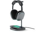 Стойки за слушалки Satechi 2-IN-1 Headphone Stand w Wireless Charger, Space Gray