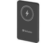 Външни батерии Verbatim Charge ´n´ Go Magnetic Wireless Power Bank 5000 Black