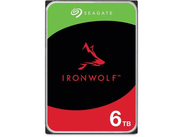 Твърди дискове 6TB 5400rpm Seagate IronWolf