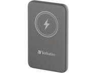 Външни батерии Verbatim Charge ´n´ Go Magnetic Wireless Power Bank 10000 Grey