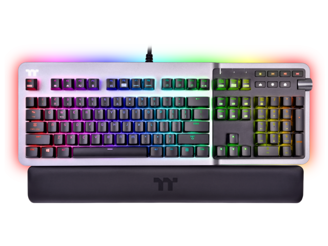 Клавиатури Thermaltake ARGENT K5 RGB Gaming Keyboard Cherry MX Speed Silver