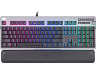 Клавиатури Thermaltake ARGENT K6 RGB Low Profile Mechanical Gaming Keyboard Cherry MX Speed Silver