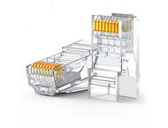 Кабели и Адаптери Ugreen NW120 RJ45, 8P/8C, Cat.6/6e, UTP 60558 - 100 броя в комплект