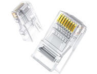 Кабели и Адаптери Ugreen NW120 RJ45, 8P/8C, Cat.6/6e, UTP 60558 - 100 броя в комплект