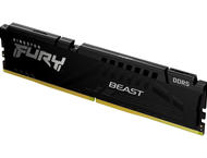 Оперативна памет 16GB DDR5 6000 MT/s Kingston FURY Beast Black XMP