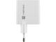 Зарядни устройства Natec Ribera Gan 45W, White