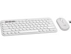 Клавиатури Logitech Pebble 2 Combo - Tonal White US