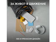 Клавиатури Logitech Pebble 2 Combo - Tonal White US