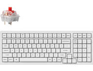 Клавиатури Keychron K4 Pro White Hot-Swappable Full-Size K Pro Red Switch White LED