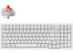 Клавиатури Keychron K4 Pro White Hot-Swappable Full-Size K Pro Red Switch White LED