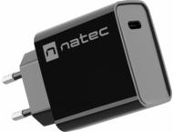 Зарядни устройства Natec Ribera USB-C 18W, Black