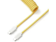 Кабели за клавиатури Keychron Coiled Aviator Straight Custom USB Cable USB-C - USB-C , Yellow