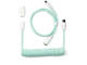 Кабели за клавиатури Keychron Coiled Aviator Straight Custom USB Cable USB-C - USB-C , Mint