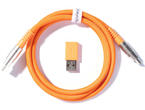 Кабели за клавиатури Keychron Double-Sleeved Geek USB-C - USB-C, Orange