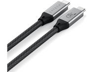 Кабели и Адаптери Satechi USB4 Pro оплетен кабел 1,2 м - черен