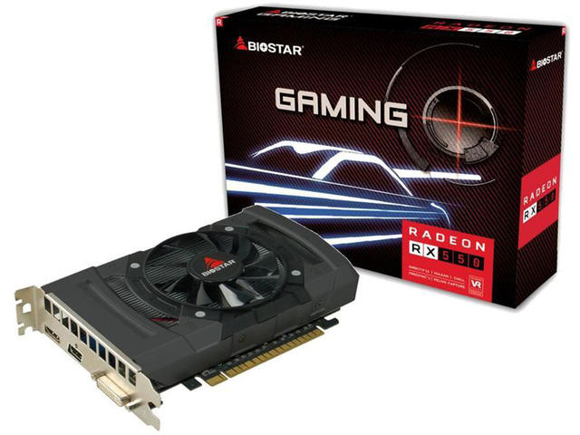 Видео карти BIOSTAR Radeon RX550 4GB