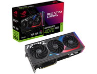 Видео карти ASUS ROG Strix GeForce RTX™ 4070 SUPER 12GB GDDR6X OC Edition