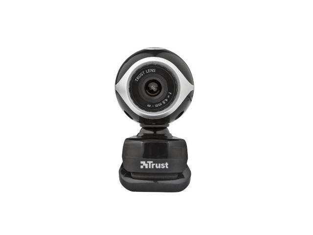 Джаджи TRUST Exis Webcam, black-silver