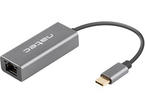 Кабели и Адаптери Natec Cricket USB към RJ45 Ethernet адаптер мрежова карта USB-C 3.1, 1xRJ45 1GB, кабел, с нарушена опаковка