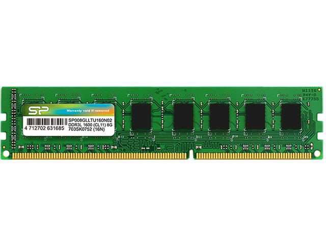 Оперативна памет 8GB DDR3L 1600 MHz Silicon Power
