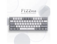 Клавиатури Redragon Fizz K617-RGB-GW сиво/бяло
