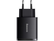 Зарядни устройства Baseus CCXJ-E02 Compact Quick Wall Charger, черен
