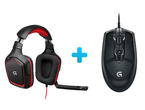 Мишки Logitech G100s + Logitech G230