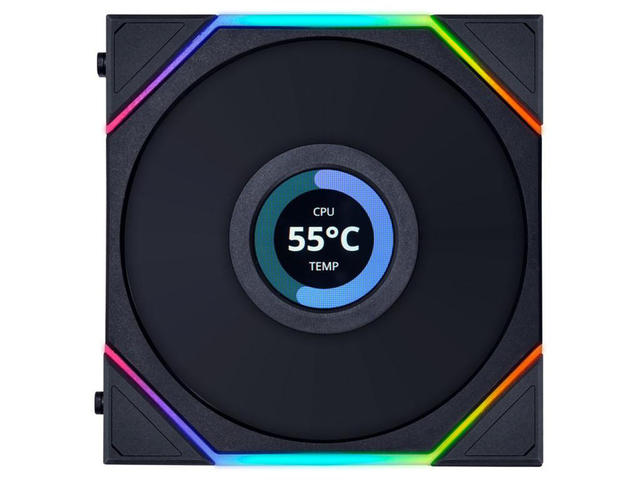 Вентилатори Lian Li UNI FAN TL LCD 120 Reverse Blade Black