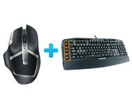 Мишки Logitech G602 + Logitech Gaming Keyboard G710+